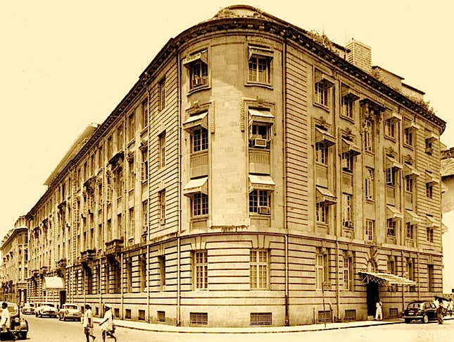 Bombay House, the head office of the Tata Group.