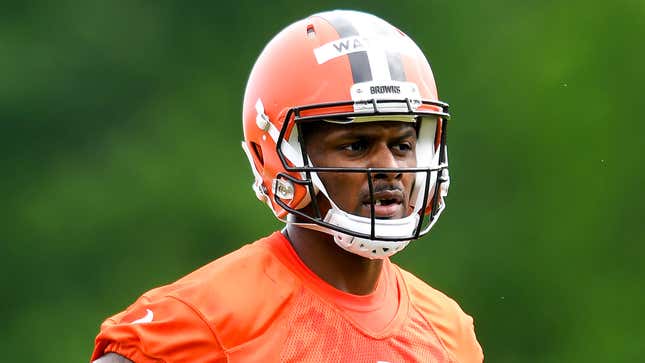 Image for article titled Deshaun Watson Rethinks Life Choices After Finding Self On Browns