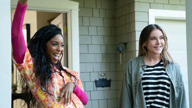 Jessica Williams and Christa Miller in Shrinking