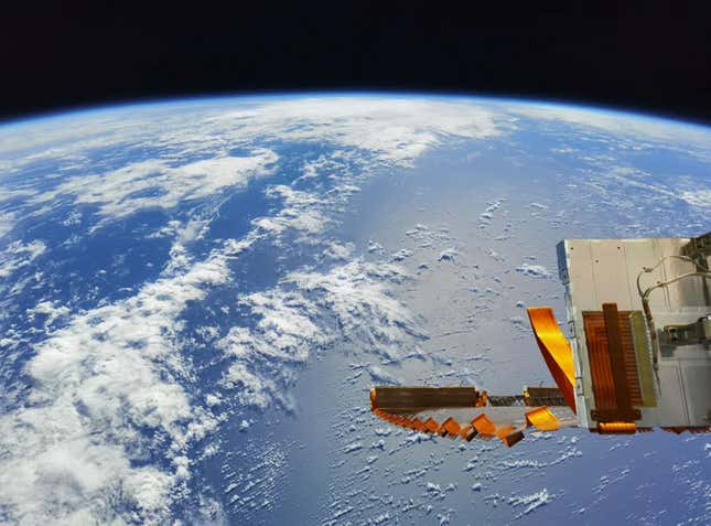 Imagen para el artículo titulado Otro punto de vista: China publica nuevas fotos desde su estación espacial y la superficie de Marte