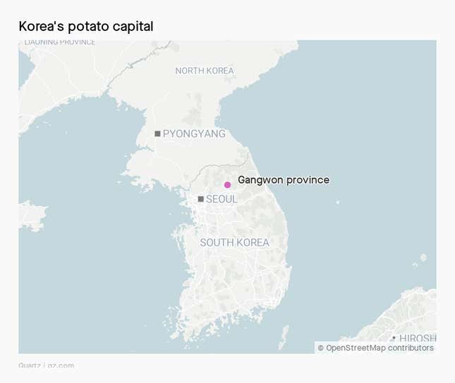 Image for article titled South Koreans are coming to the rescue of the country’s coronavirus-hit potato farmers