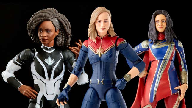 Image for article titled The First Figures From The Marvels Are, Well, Marvelous