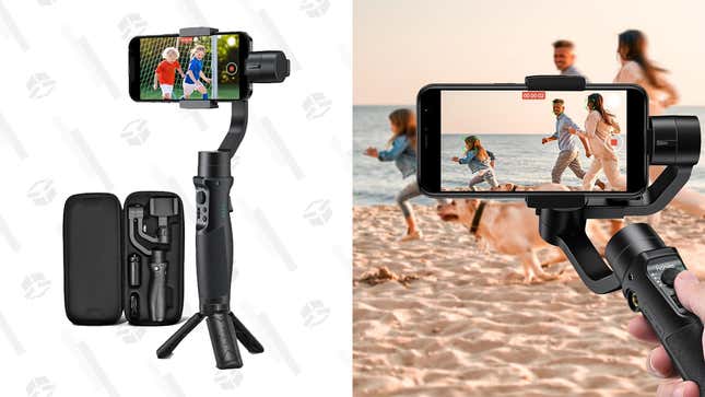 The Gimbal Stabilizer Will Help You Record the Perfect Shot on Your Phone—Now 5% off