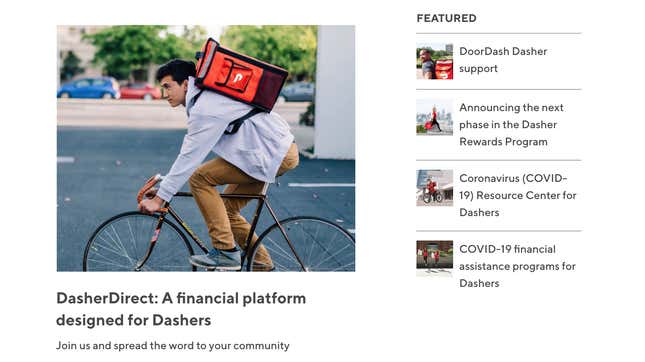 Image for article titled DoorDash Quietly Astroturfing in New York as Gig Economy Laws Loom
