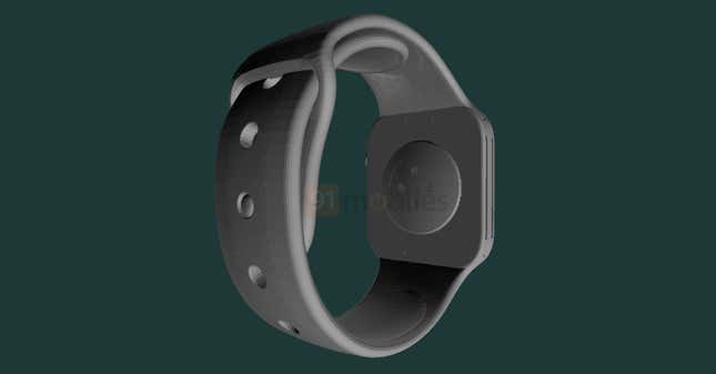 Imagen para el artículo titulado Filtran el diseño del nuevo Apple Watch con bordes rectos y una pantalla más grande