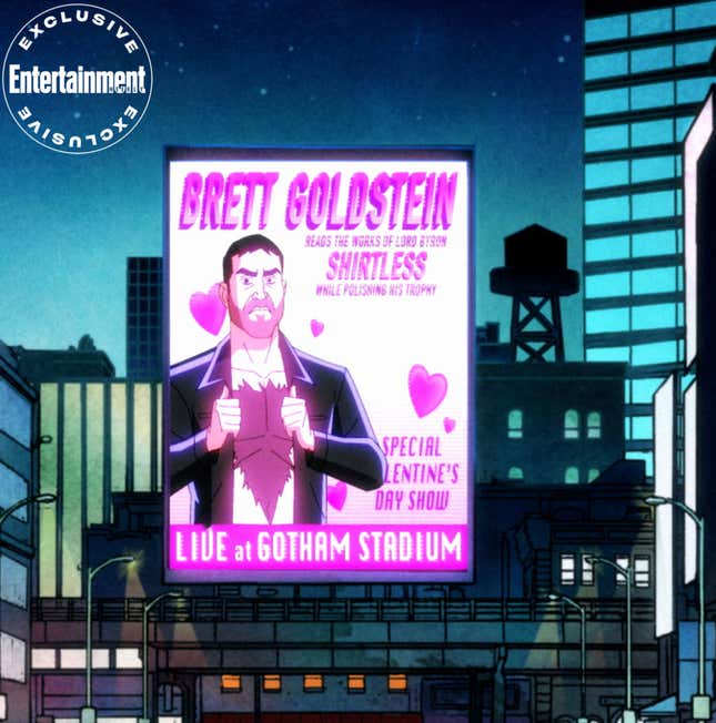 Brett Goldstein comedy special billboard