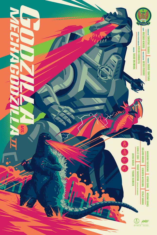Image for article titled Godzilla Day 2022 Celebrates MechaGodzilla and Mothra With Exclusive Mondo Merch