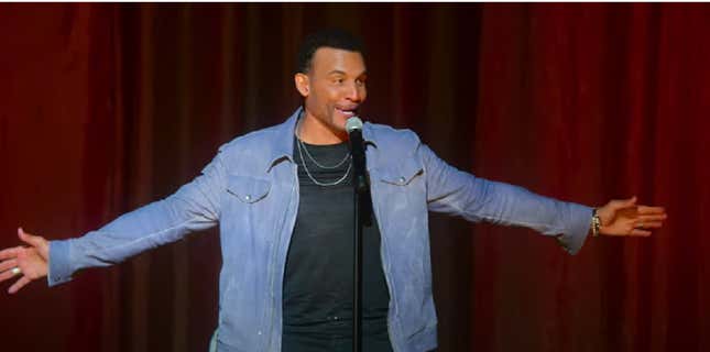 David A. Arnold during his Ain’t For the Weak comedy special on Netflix.