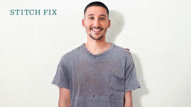 Image for article titled New Stitch Fix Subscription Service Sends Same Dumpy T-Shirt Wife Hates