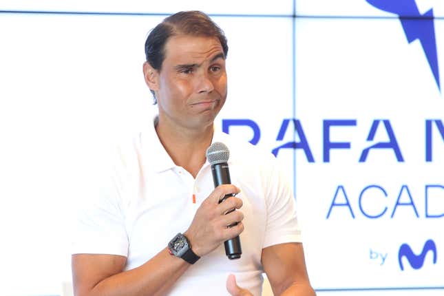 Rafael Nadal could be headed for the glue factory.