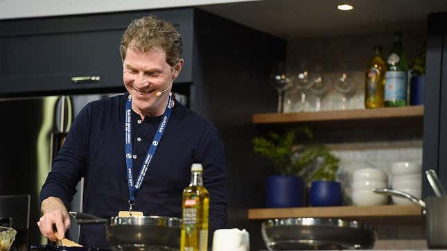 Bobby Flay cooking