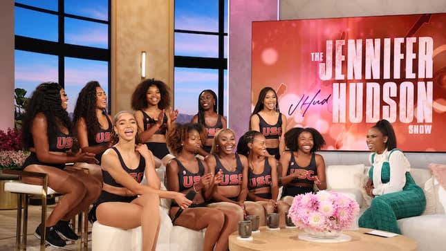 Image for article titled First USC Majorette Team Performs On &quot;The Jennifer Hudson Show&quot; Following Viral Video