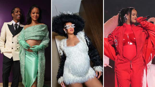 Image for article titled Rihanna’s Pregnancy Looks Are a Gift to Us All