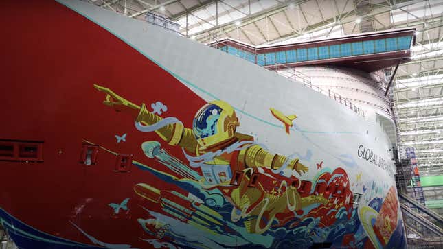 Image for article titled World's Largest Cruise Ship to Be Scrapped Before First Voyage