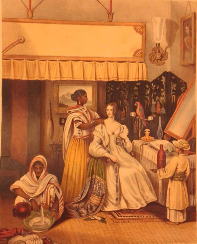 From William Tayler, Sketches Illustrating the Manners & Customs of the Indians & Anglo Indians (London, 1842).