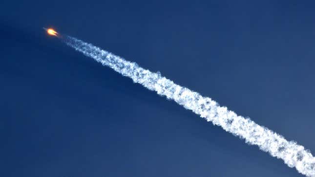 Image for article titled A Chinese Rocket Booster Crashes to Earth and Partially Closes Spanish Airspace