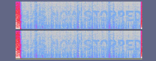 an image shows a hidden message in Silent Hill Townfall's trailer audio.