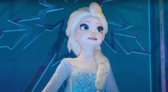 Elsa Frozen Ever after animatronic hong kong disneyland mundo de frozen