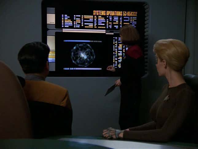 Image for article titled Star Trek: Discovery's Big Threat Has a Major Voyager Connection