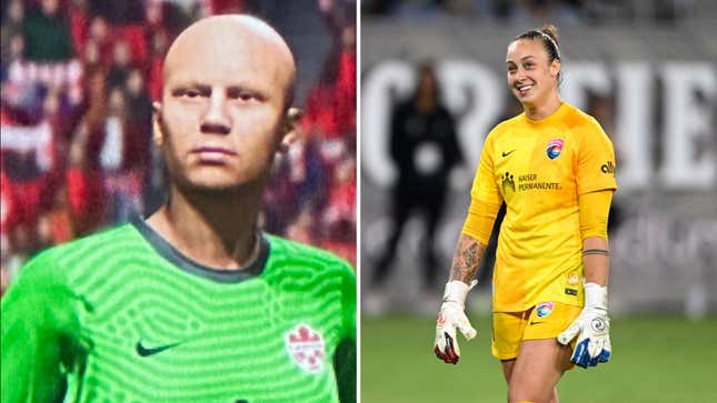 Image for article titled Why Do Women Soccer Players Look So Creepy in FIFA 23?