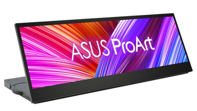Imagen para el artículo titulado El nuevo monitor portátil de Asus tiene un formato que puede resultar muy útil a los profesionales creativos
