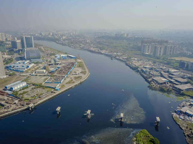 The Mithi river.