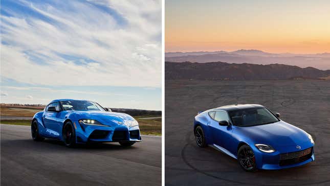 Image for article titled Here&#39;s How The 2023 Nissan Z Stacks Up To The Toyota Supra