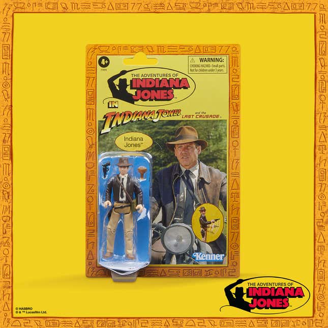 Image for article titled Hasbro's Latest Retro Indiana Jones Figure Chose Wisely