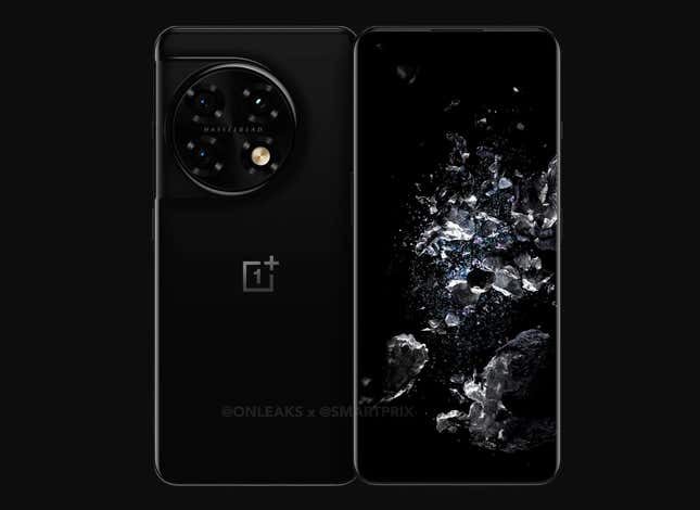 Imagen para el artículo titulado Este es el supuesto aspecto del OnePlus 11 Pro