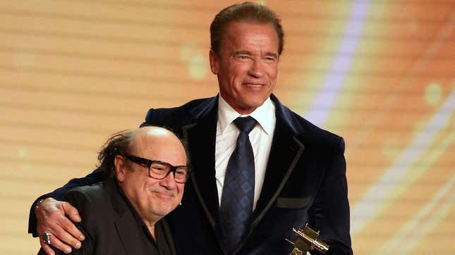 Arnold Schwarzenegger and Danny Devito get into it about the afterlife