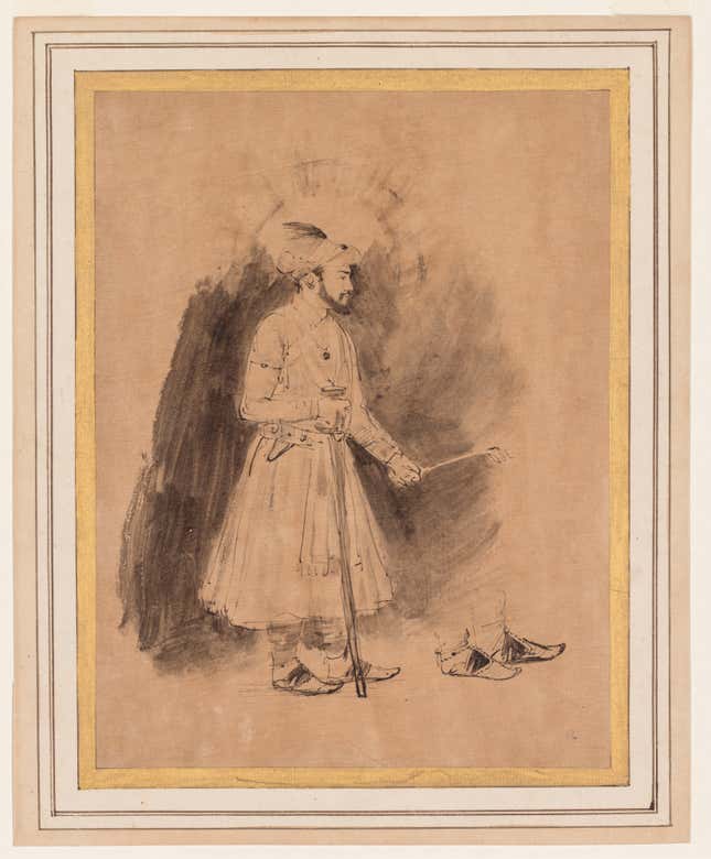 Shah Jahan, about 1656 – 1661, Rembrandt Harmensz. van Rijn.