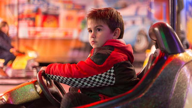Image for article titled Enlightened Child Realizes Chasing Vendetta No Way To Spend Entire Bumper Car Ride