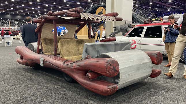 Yabba Dabba Doo! Excited for the latest green mobility concept at NAIAS.
