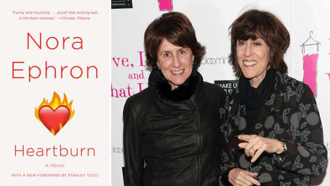 Delia Ephron, left, and Nora Ephron, right, at a performance of “Love, Loss, and What I Wore” in 2011.
