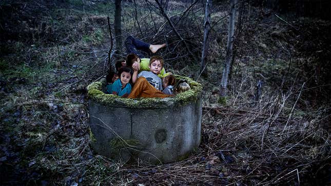 Image for article titled Well Filled To Brim With Trapped Kids