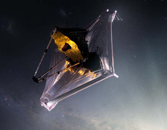 El Telescopio Espacial James Webb completamente desplegado
