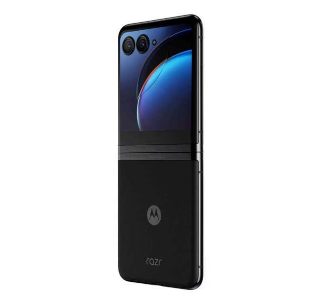 Parte trasera del nuevo Moto Razr 40 Ultra filtrado.