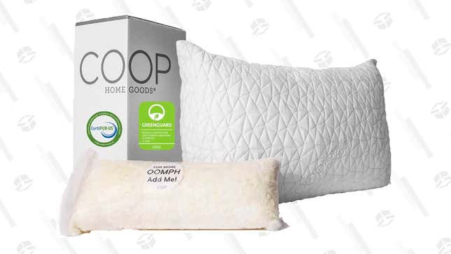 Get Comfy With This Adjustable Memory Foam Pillow