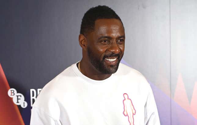 Idris Elba attends “The Harder They Fall” photocall during the 65th BFI London Film Festiva on October 06, 2021 in London, England.