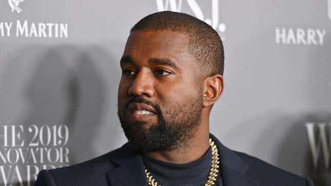 Image for article titled Kanye West Defends Selling Yeezy Gap Out of Trash Bags in Interview With Fox News