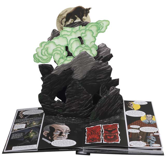Image for article titled Literary Monsters Leap Off the Page in These Vivid Horror Pop-Up Books