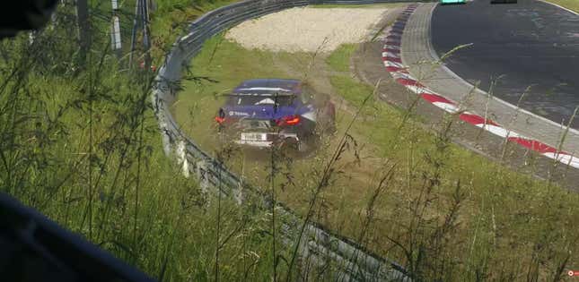 Nürburgring crash (not the fatal one that took Nikola Koprivica’s life.) 