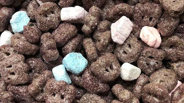 Boo Berry cereal up close