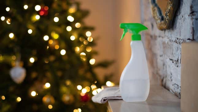 Image for article titled Make a Disinfectant Using Your Christmas Tree