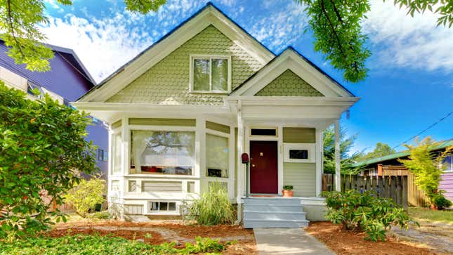 A Craftsman-style house