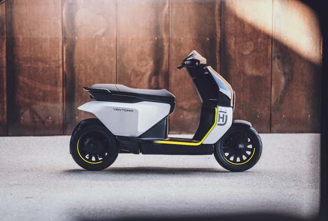 Image for article titled The Husqvarna Vektorr Is The Cute Concept Scooter The World Needs Right Now