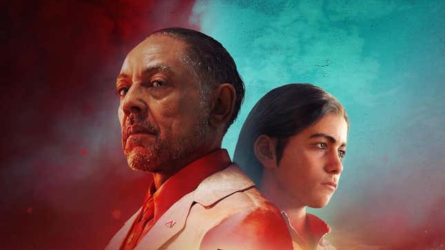 Giancarlo Esposito and his Far Cry 6 son appear in promotional art for the game. 