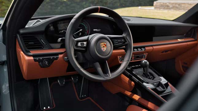 2024 Porsche 911 S/T interior