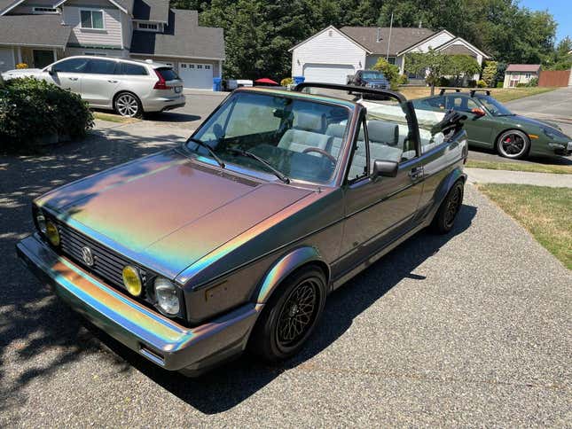 Image for article titled Volkswagen Cabrio, Yamaha XT600 Ténéré, SR20-Powered Ford Mustang: The Dopest Cars I Found for Sale Online