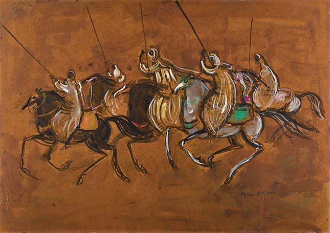 Hassan El Glaoui, Five Riders